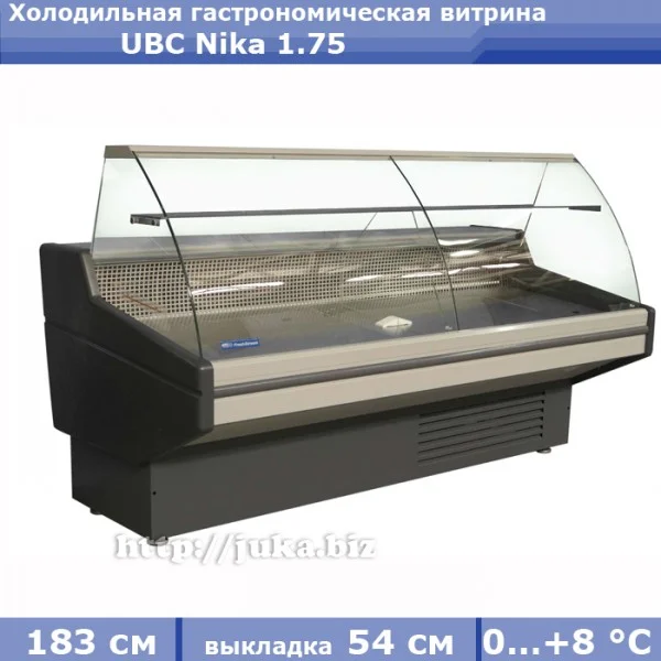 Холодильная гастрономическая витрина UBC Nika 1.75